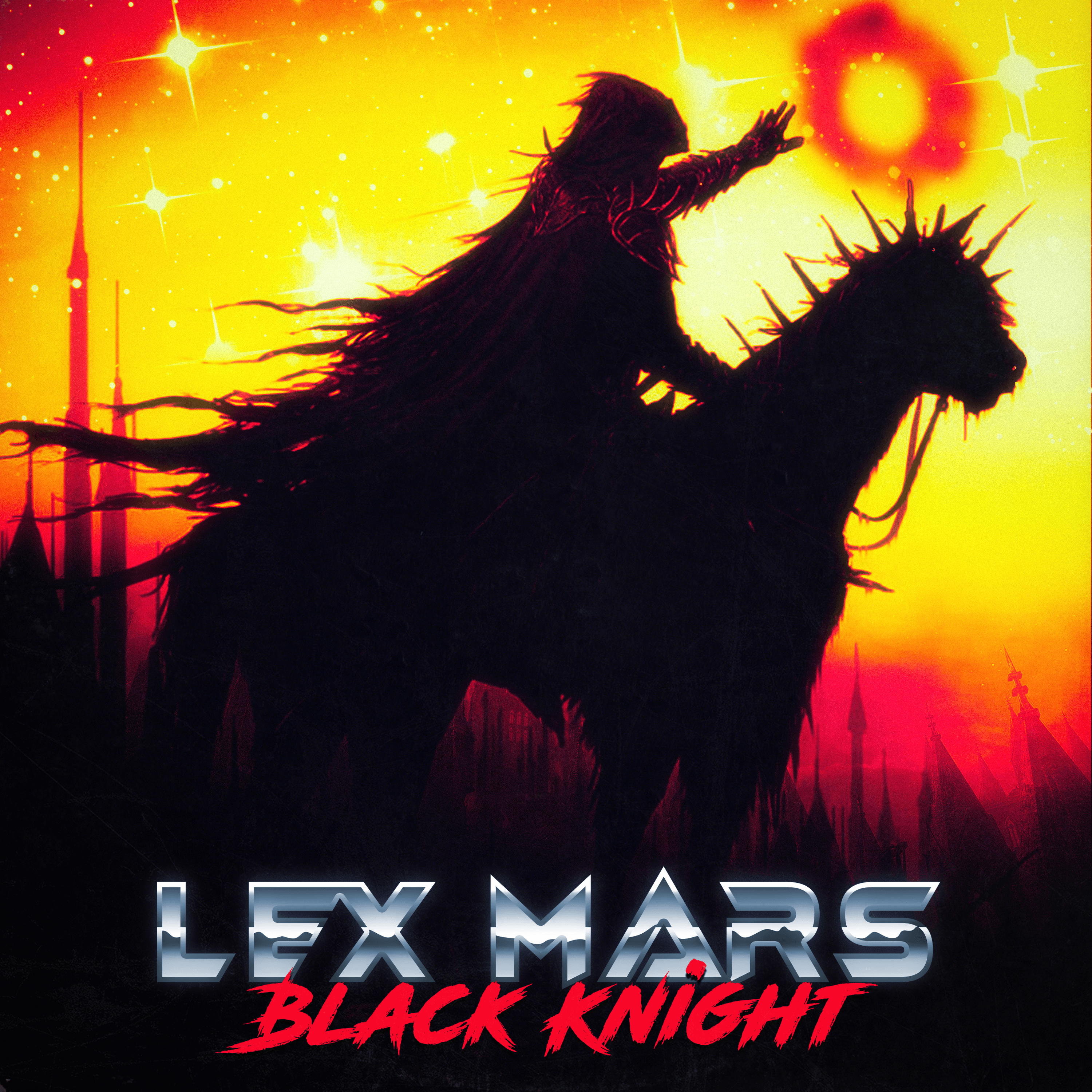 "Black Knight" by Lex Mars [Limited NFT Edition]