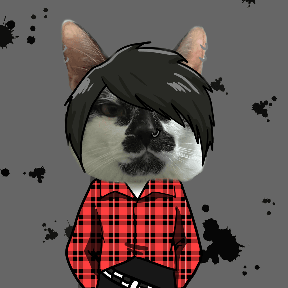 Emo cat