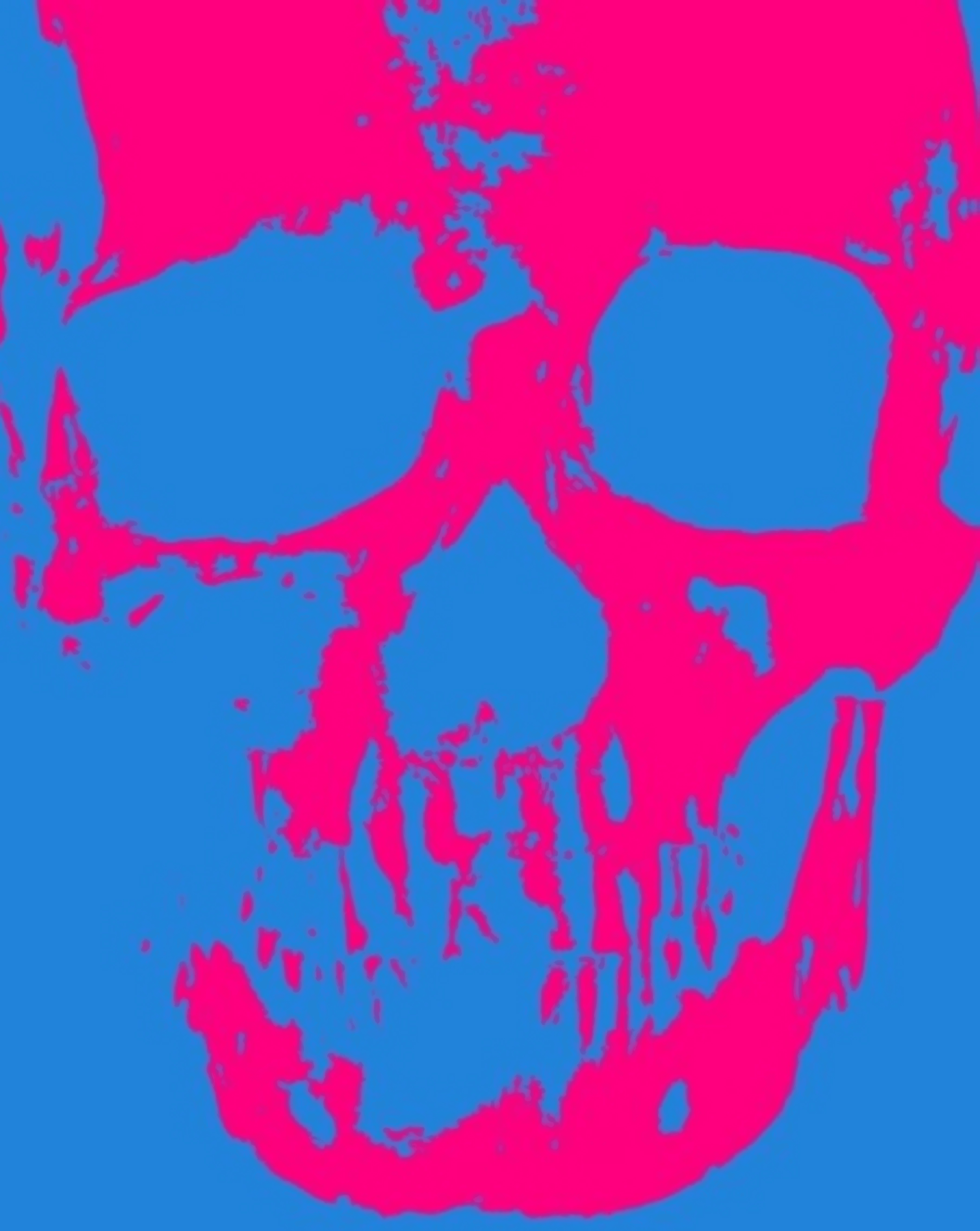 Skull Pop Art NFT by SOLLOG Limited Minting 10 Copies