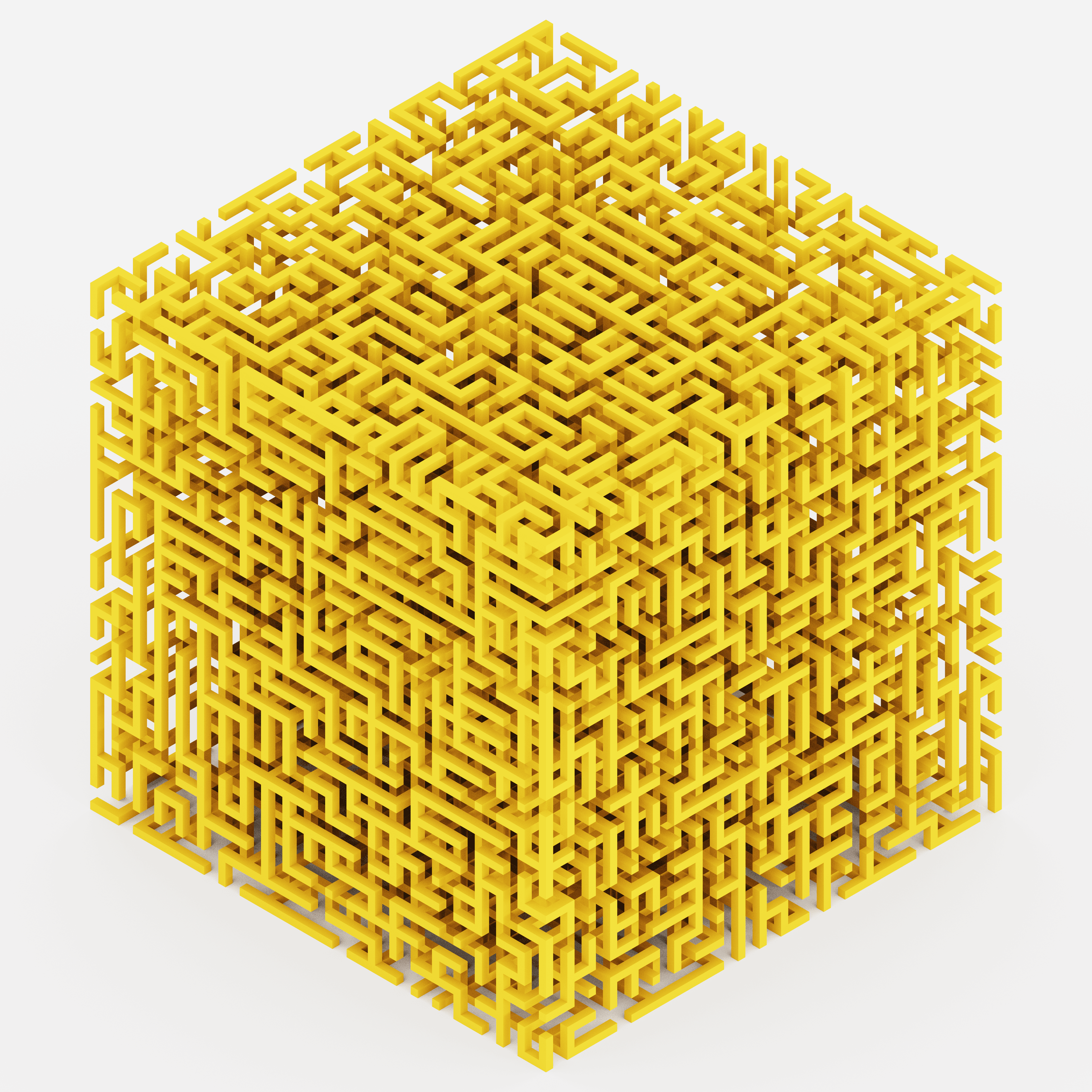 Sponge 3D Maze