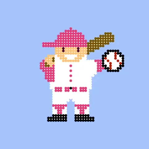 Sportz Pix 67 Genesis Baseball Player