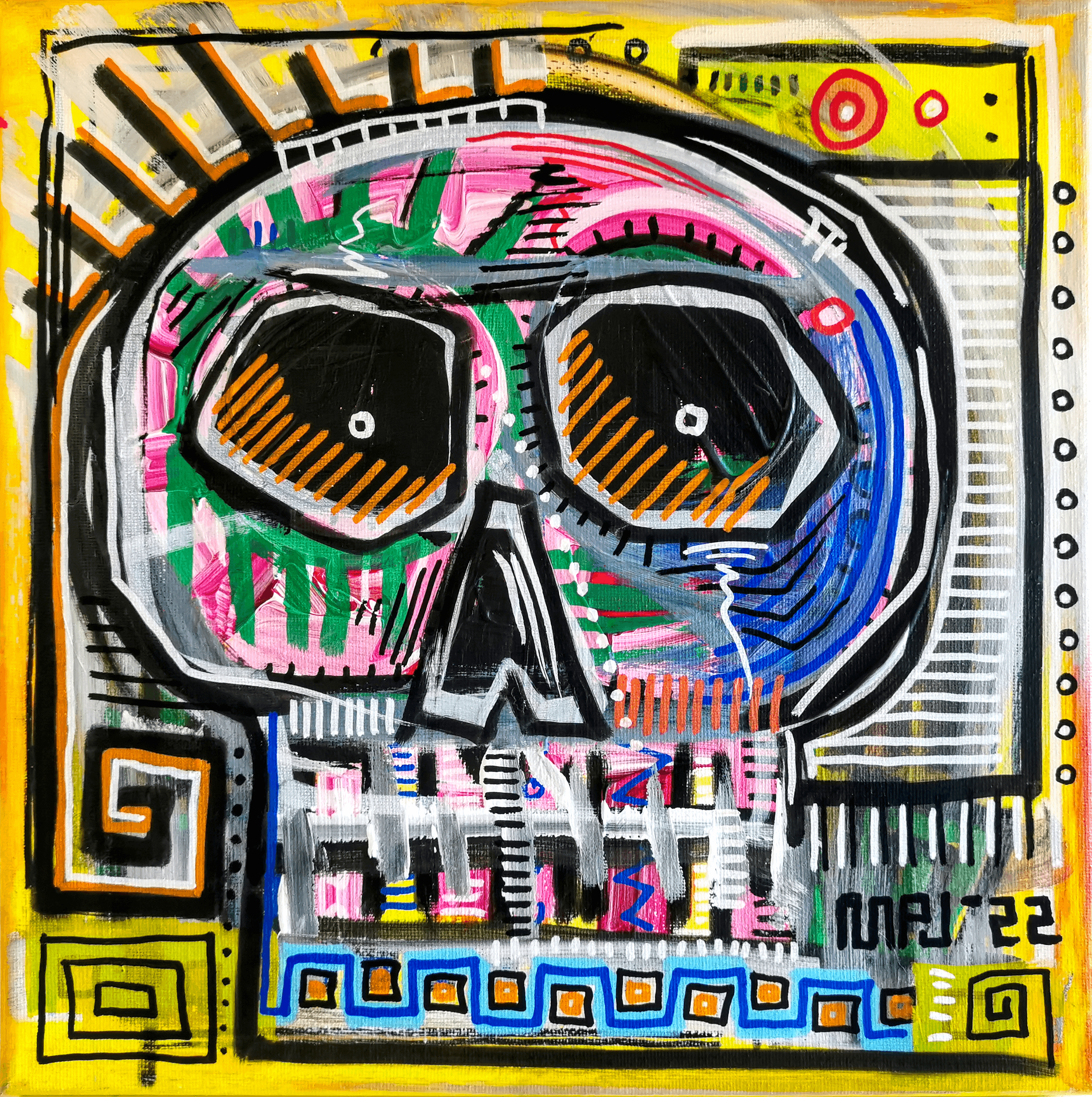 Skull #49 by MPJ