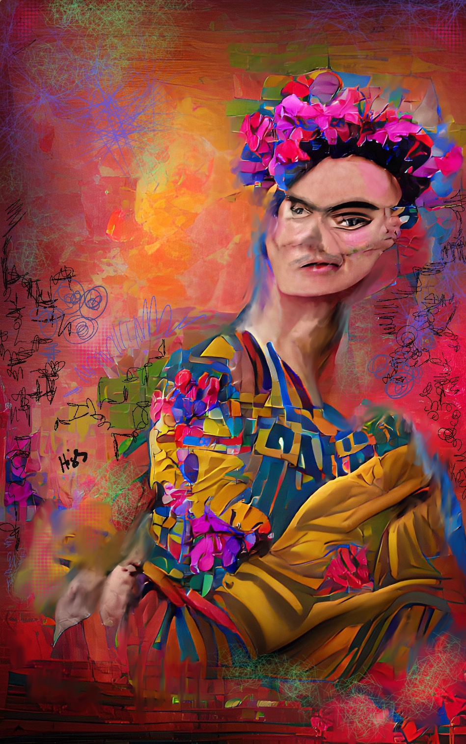 The Most Famous Unibrow - You Go Frida!