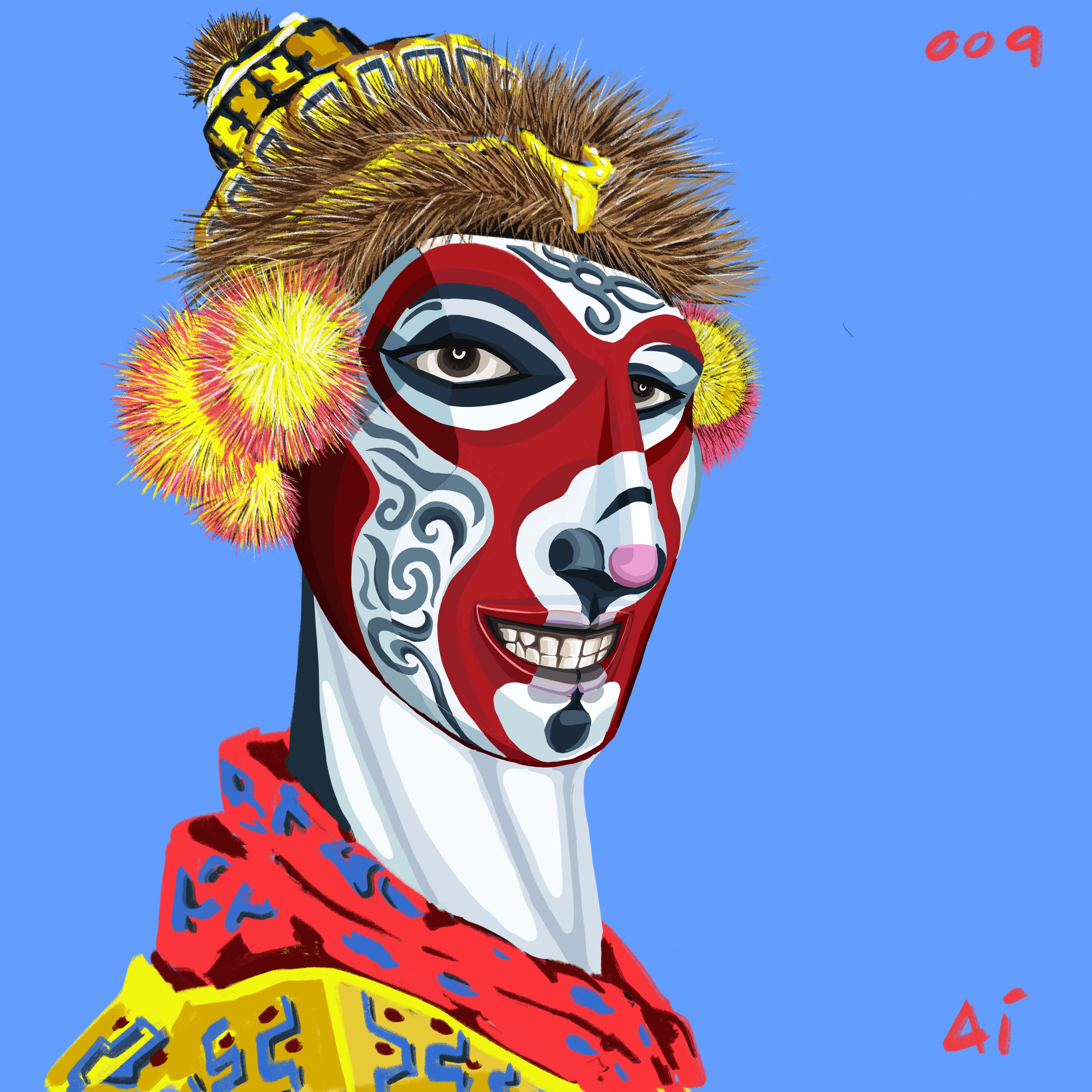 Chinese Ai Mask #004