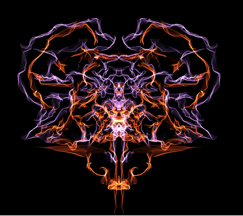 Otherworldly Beast Brain: Sagittal Section - Mint #1