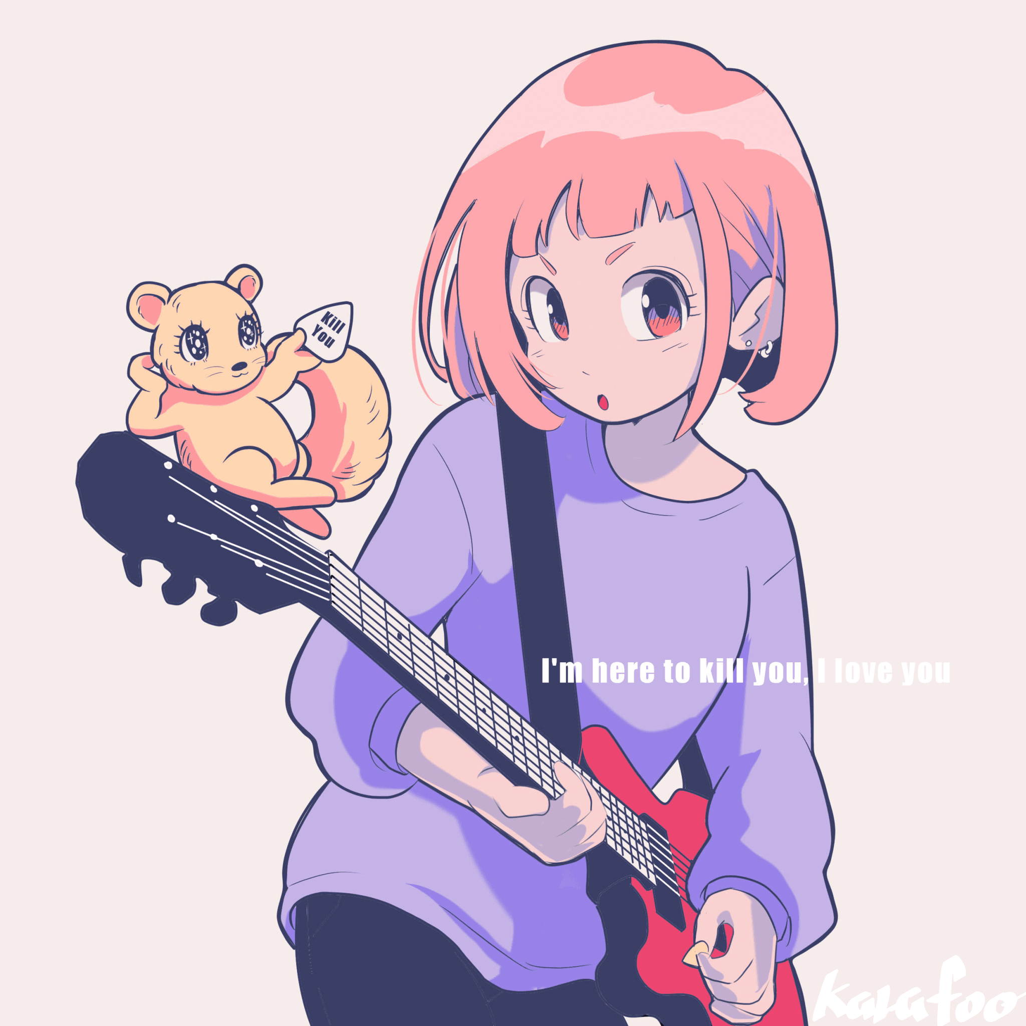 ＃Ｃ（ド）　Guitar girl