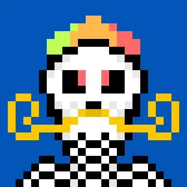 Kawaii SKULL #9817