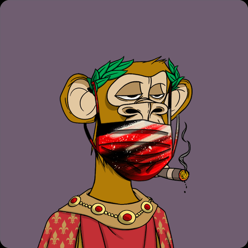 Covid Bored Ape #696