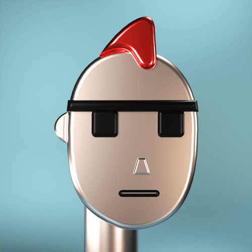 3D Chrome Punk #0278