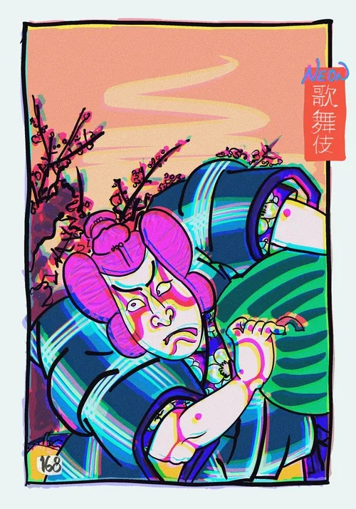 Neon Kabuki #168