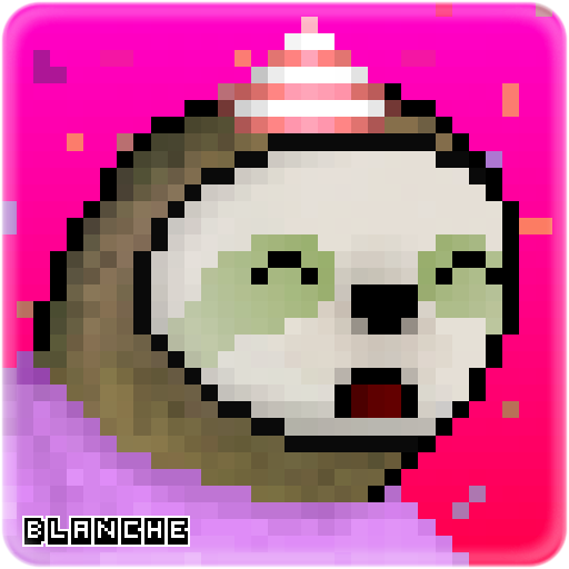 PartySloth #363 | Blanche