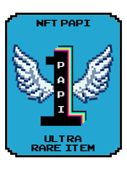 NFT PAPI ULTRA RARE ITEM - "Number One Papi"