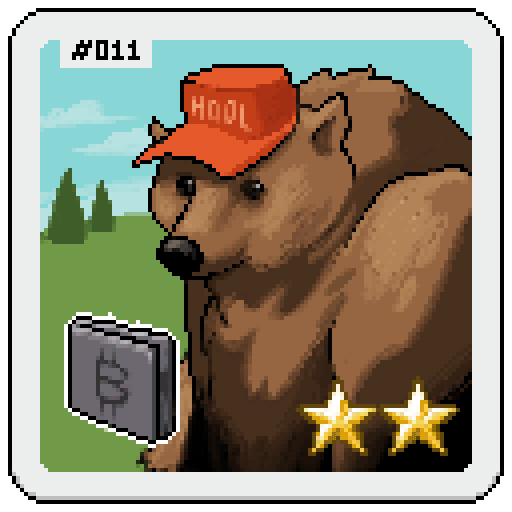 BS011 - "The HODLER bear"