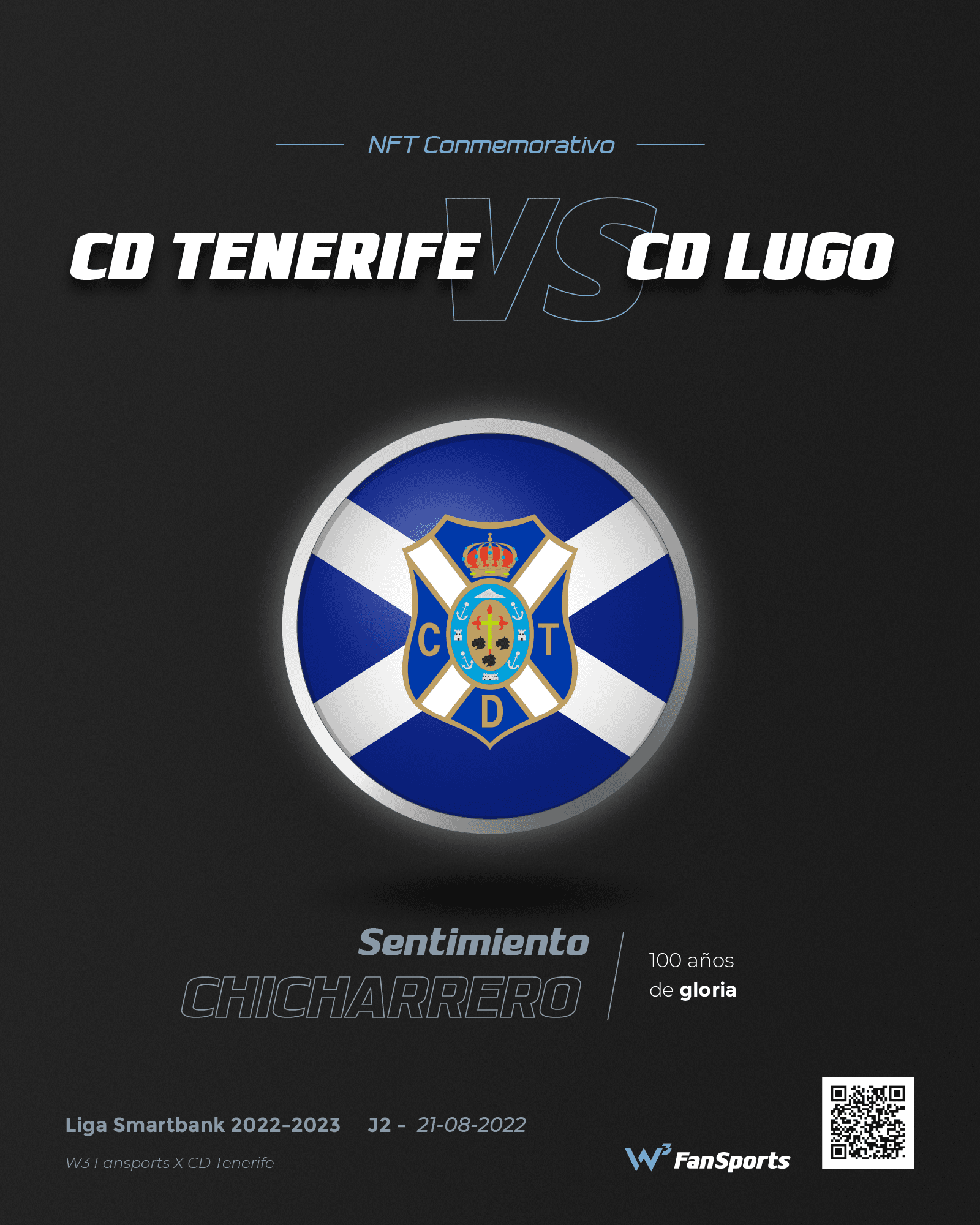 CD Tenerife vs CD Lugo J2 21/08/2022 - Conmemorativo