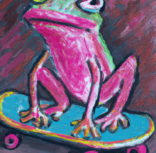 SKATER FROG