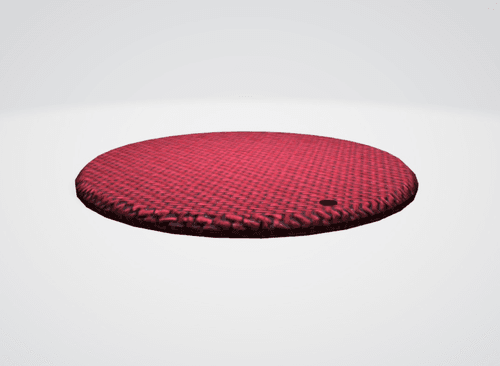 Cushion Red Hotspot