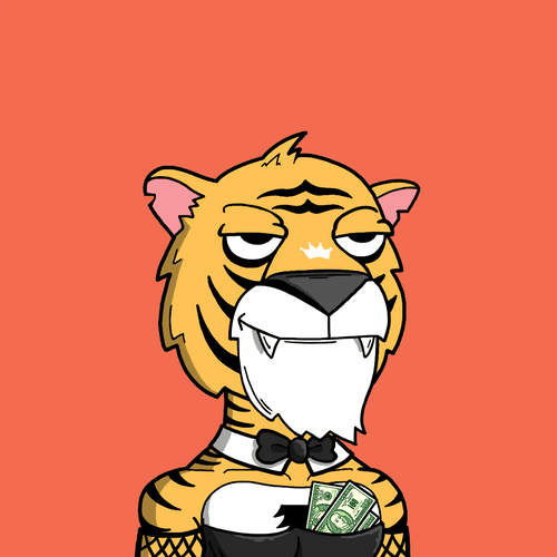 Grouchy Tiger Social Club #4847