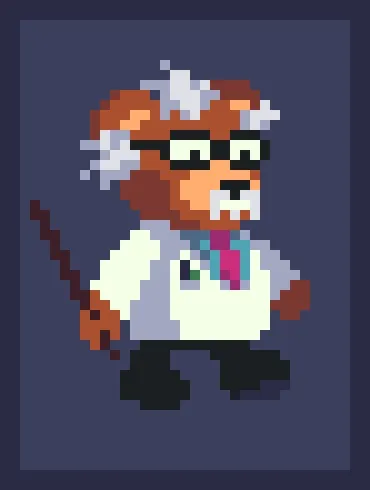 CryptoTeddies #114 - Dr. Nick Tedd
