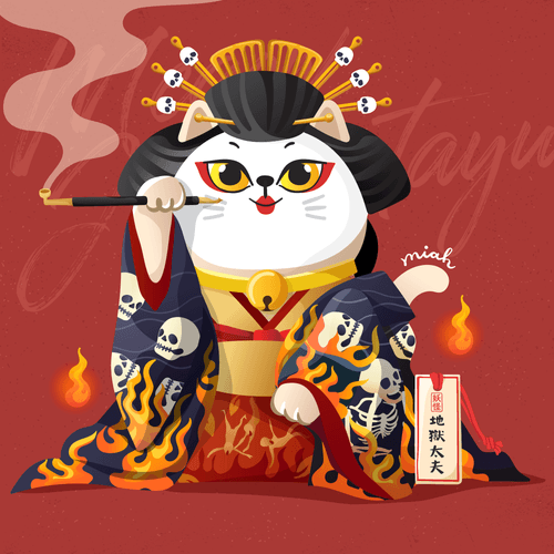 Manekineko x Yokai : Meow Jigoku tayū