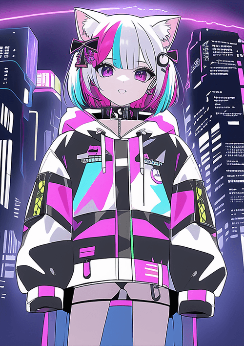 Kawaii Tokyo Cyberpunk #10