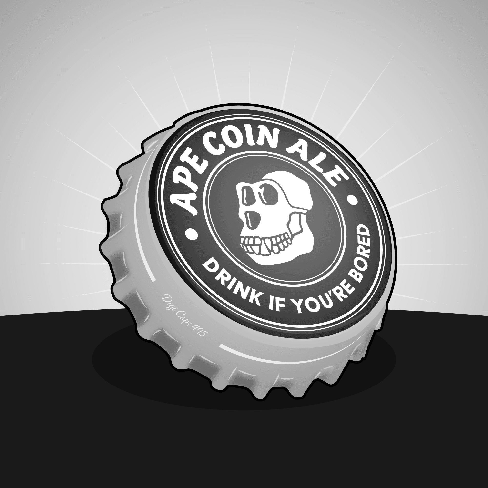 Ape Coin Ale Bottle Cap