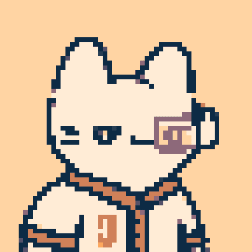 Bored Pixel Cat #649