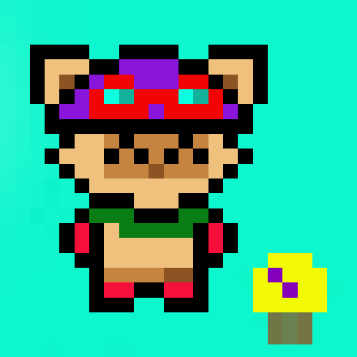 ness sprite peace sign