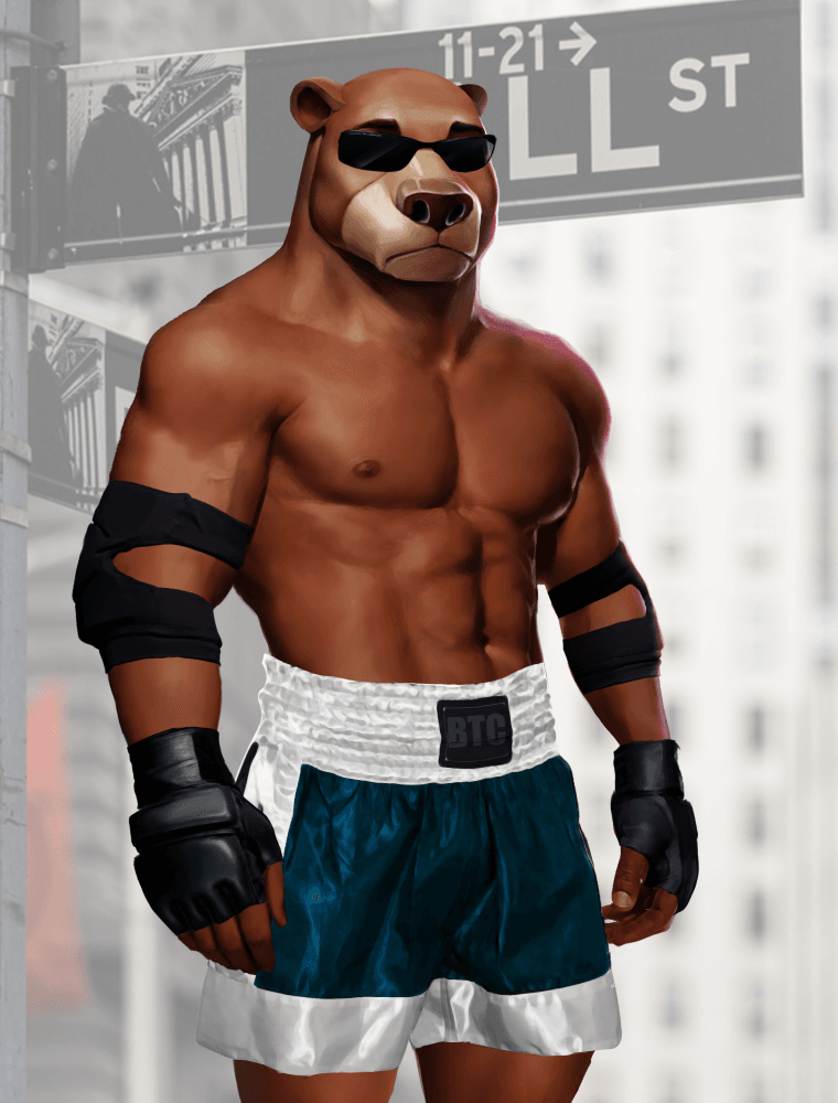 Wall Street Avatar Fighter Bear #264