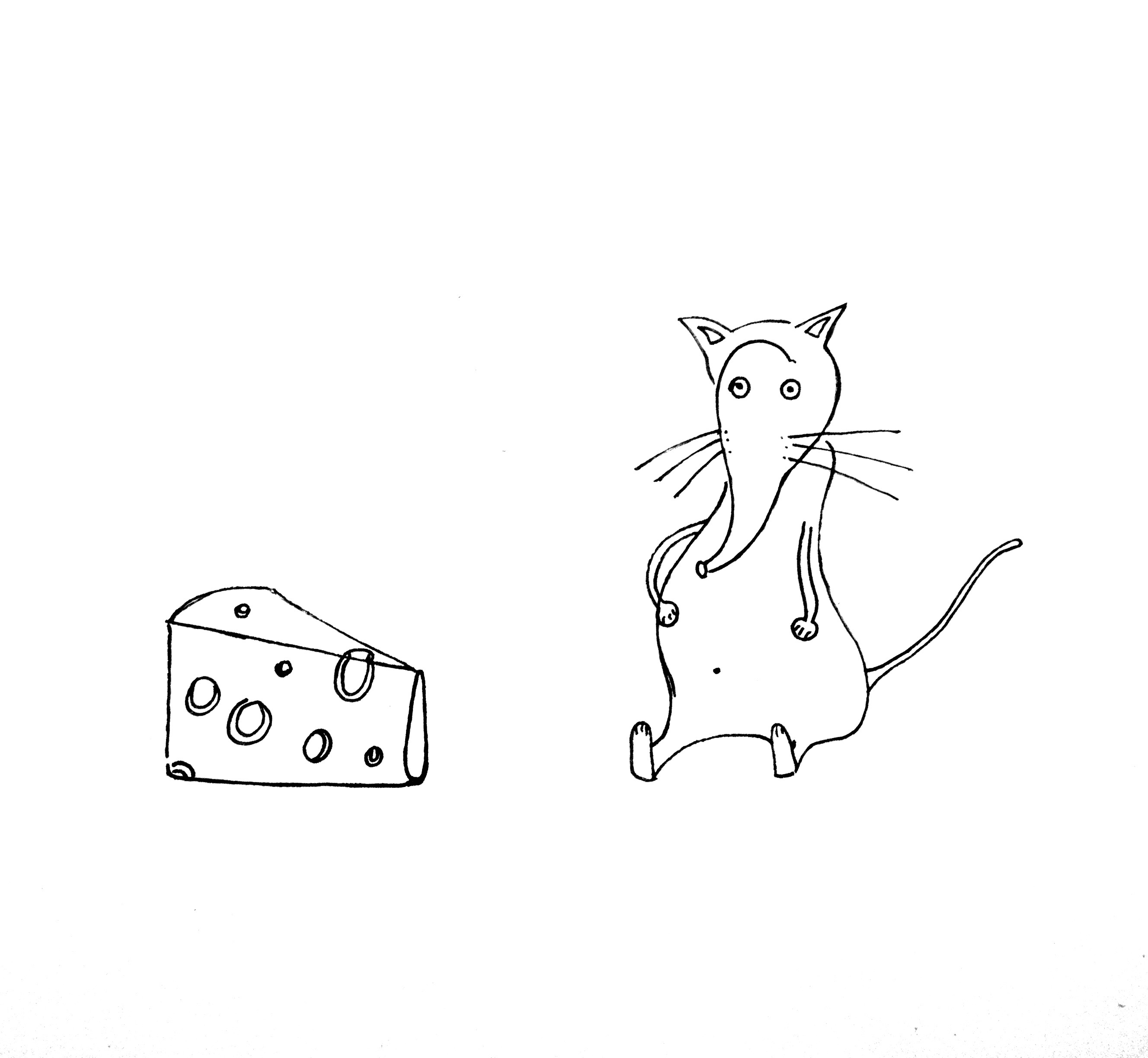 mouse + cheese