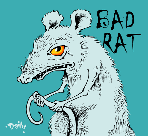 Bad Rat  (HEX Color #6CACB1)