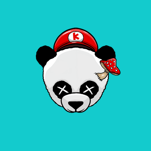 Panda Head #057