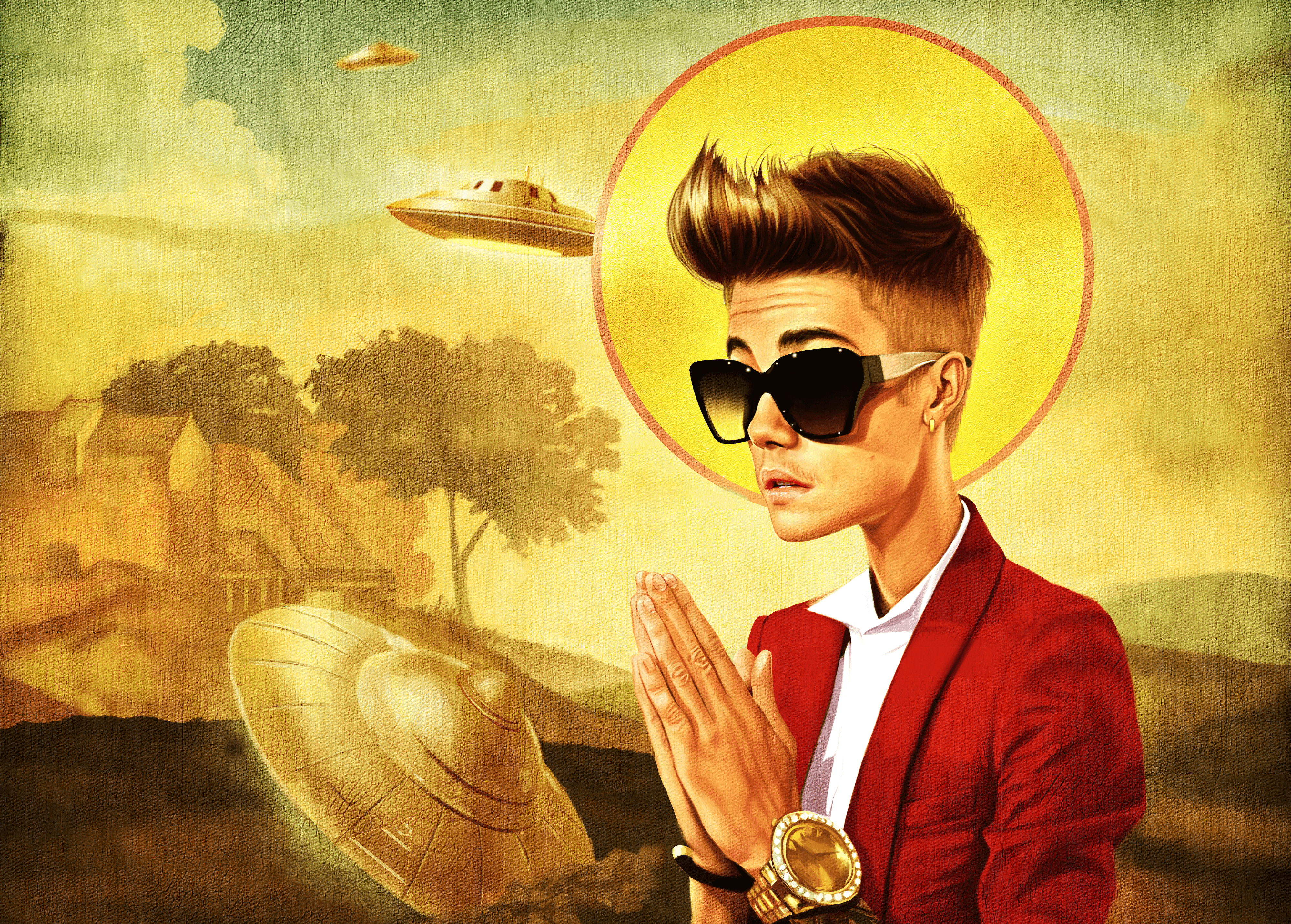St.Bieber and the UFO (1 of 1)