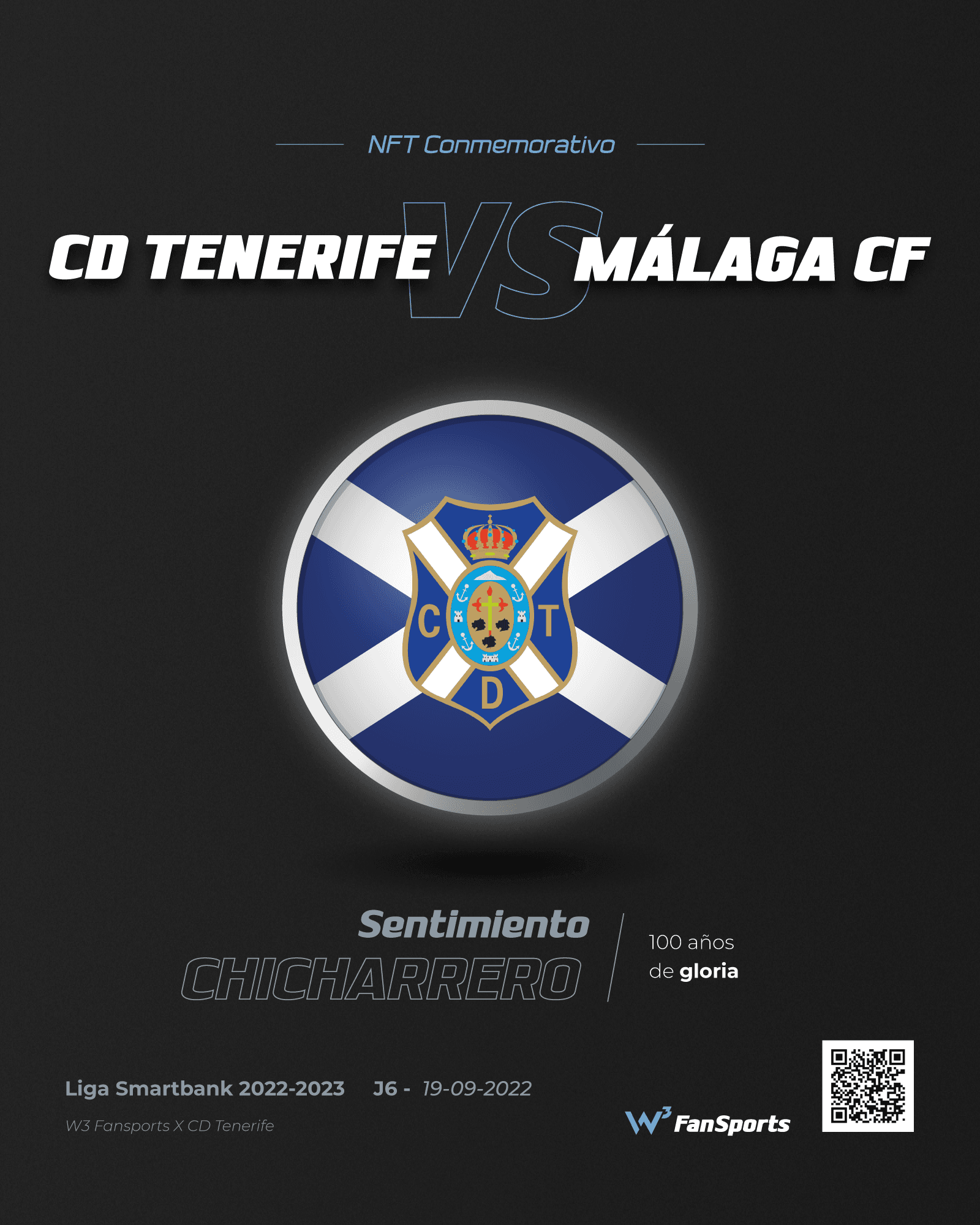 CD Tenerife vs Málaga CF J6 19/09/2022 - Conmemorativo