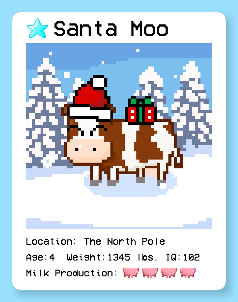 special moo card - Winter Holiday Card