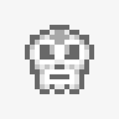 Kawaii SKULL #7692