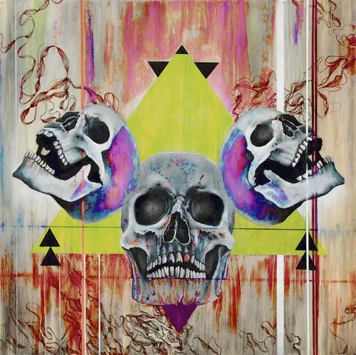 Polychromatic Skulls  #29