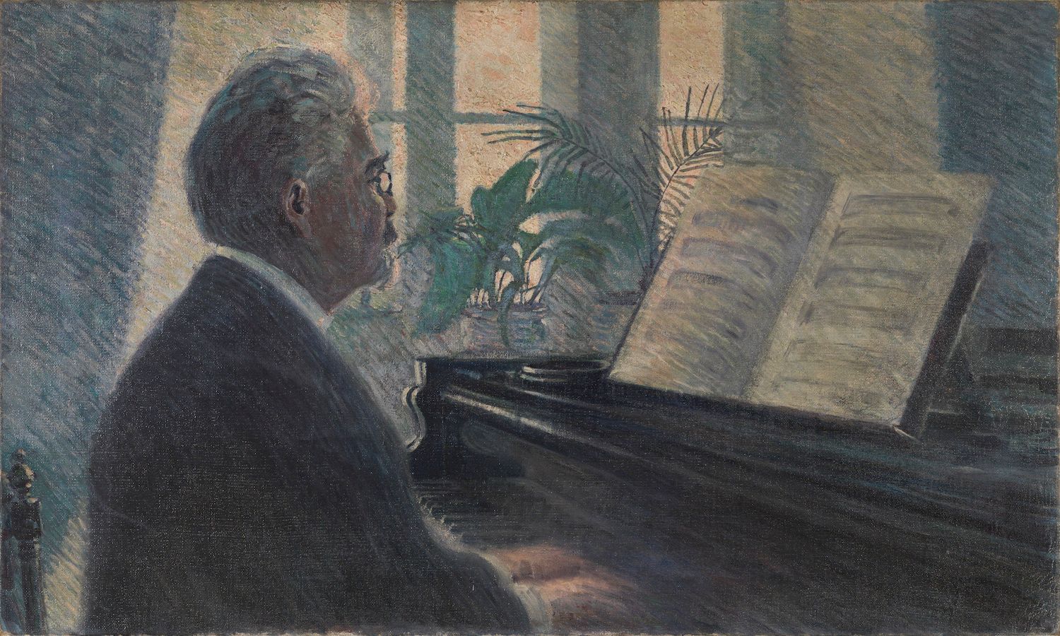 Czihaczek at the Piano