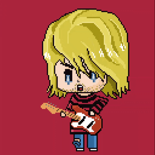 Chibi Punk #0054 - Kurt Cobain