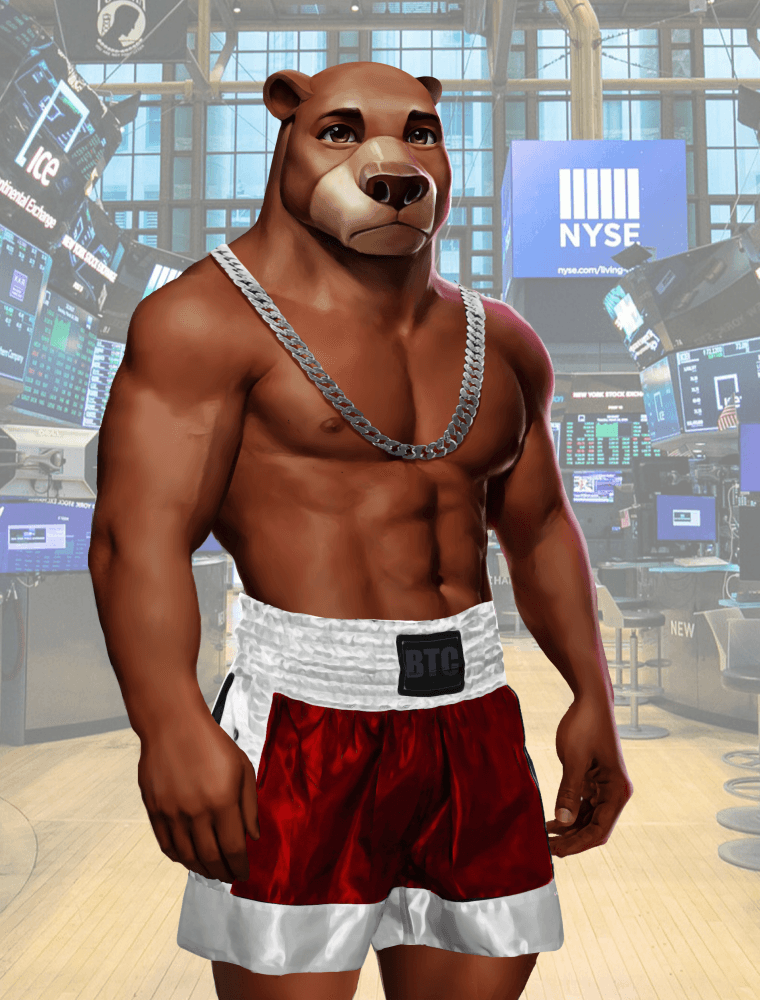 Wall Street Avatar Fighter Bear #187