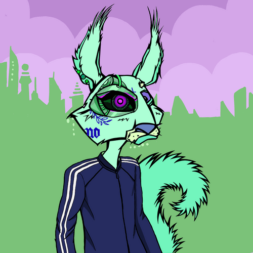 Mad Space Squirrel 4456