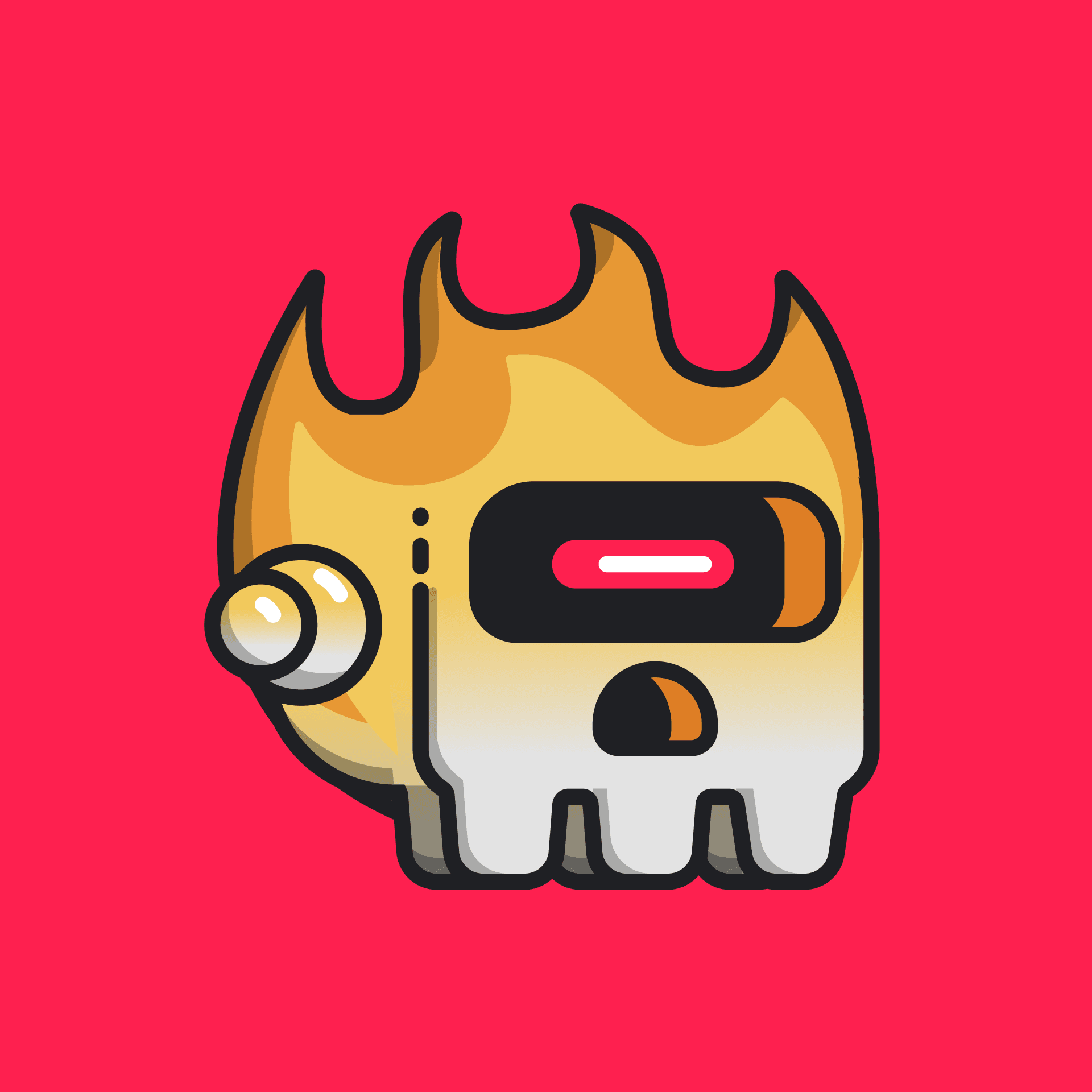 Flameskullboto