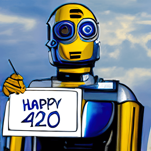 Happy 420 Robot