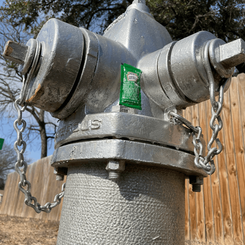 Sweet Silver Hydrant