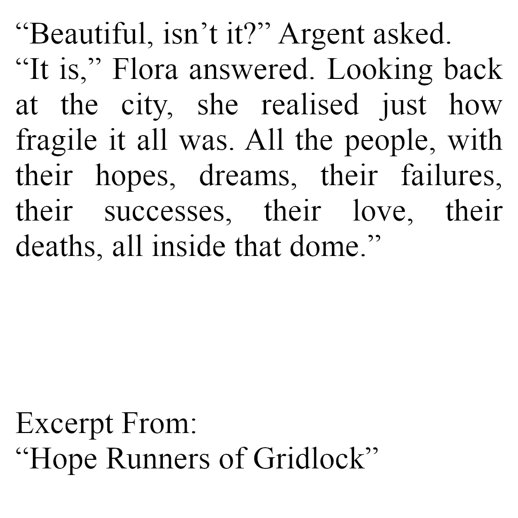 Hope Runners of Gridlock Excerpt 8