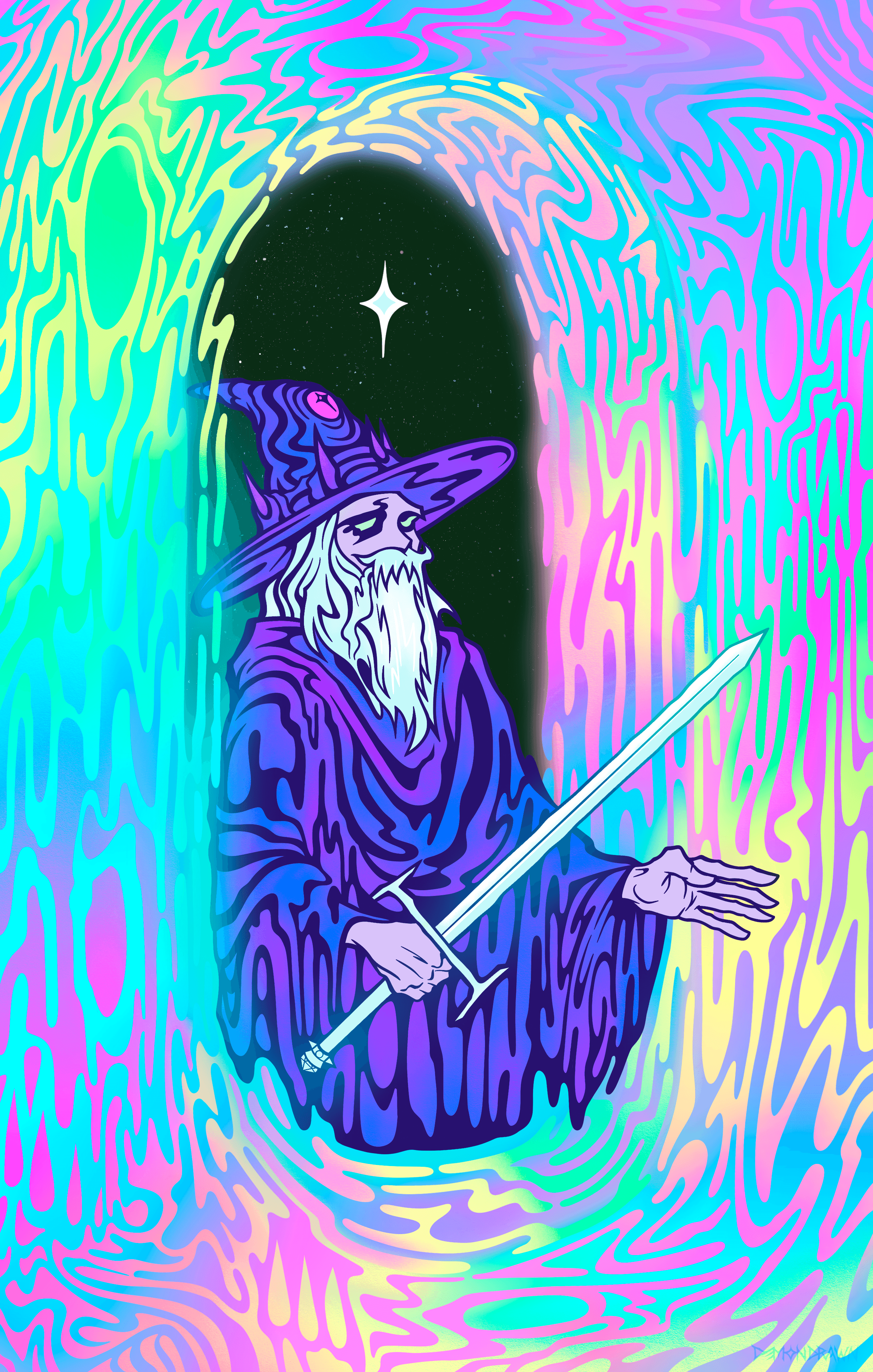 Rainbow Wizard Portal