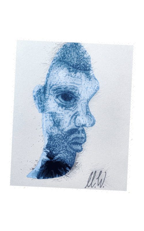 Frajder Stamp #0007 Optical Illusions