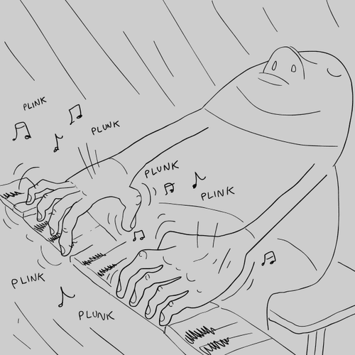 Plunk Plink, The Piano Goes