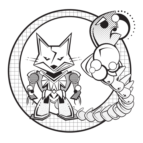 VectorBot Fox & Trot - Circle Series