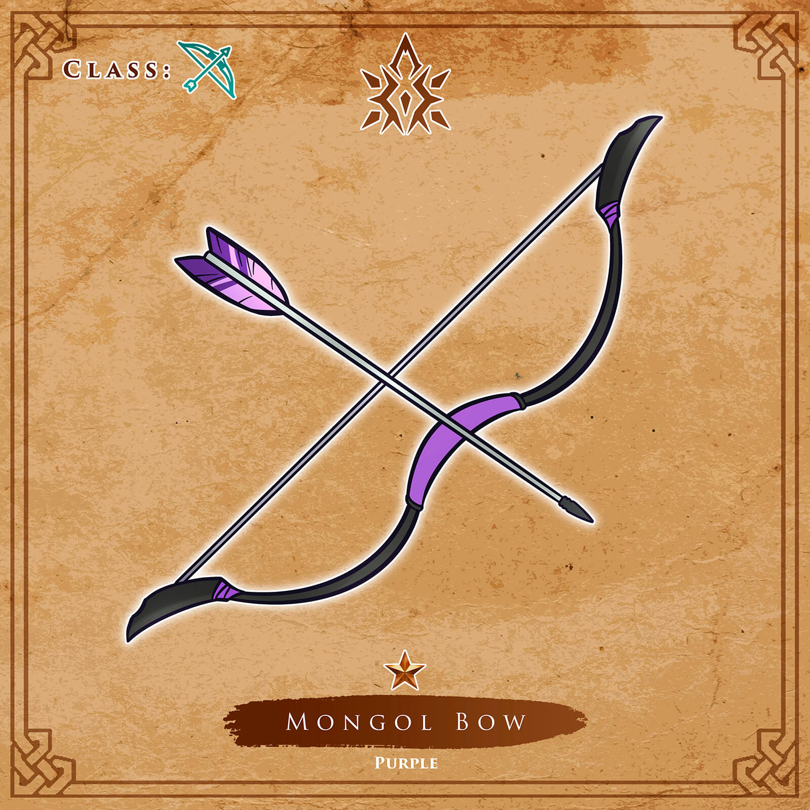 Mongol Bow Purple