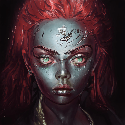 #143 Hale - 1000Days1000Faces Collection